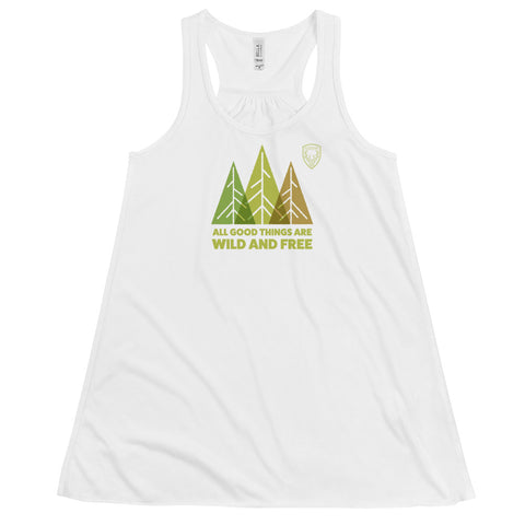Wild And Free W's Flowy Racerback Tank
