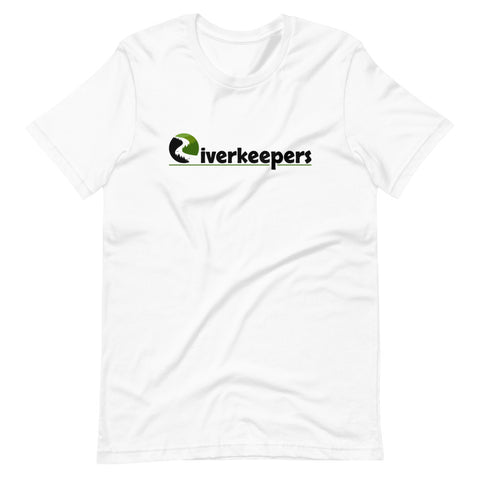 Riverkeepers Chest WHT t-paita