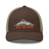Rise And Shine Embroidered Trucker Cap