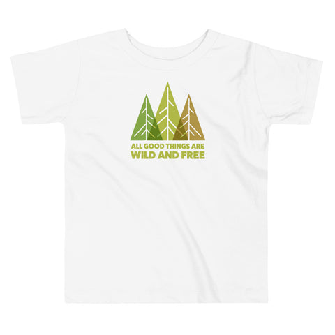 Wild And Free Toddler t-paita