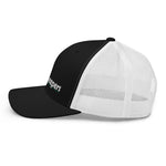 Riverkeepers Embroidered Trucker Cap B/W