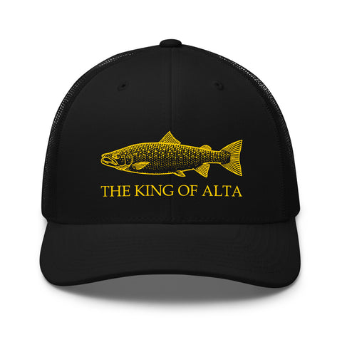 The King Of Alta Trucker Cap Yellow