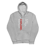 Eat Sleep Explore Repeat Zip Hoodie