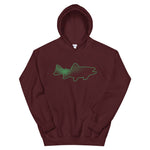 Abstract Trout Hoodie