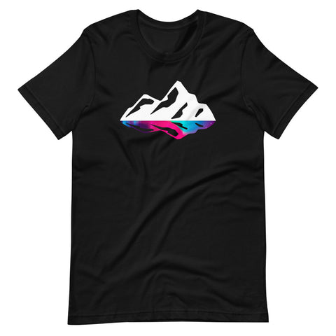 Aurora Mountains t-paita