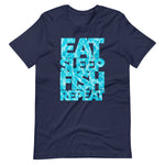 Eat Sleep Fish Repeat T-Shirt