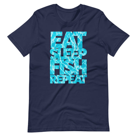 Eat Sleep Fish Repeat T-Shirt