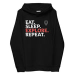 Eat Sleep Explore Repeat W's Eco Fitted huppari
