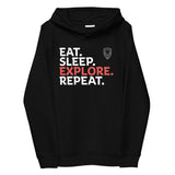Eat Sleep Explore Repeat W's Eco Fitted huppari