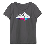 Aurora Mountains Women's Eco t-paita
