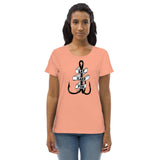 Treble Anchor Women's Fitted Eco t-paita