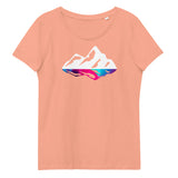 Aurora Mountains Women's Eco t-paita