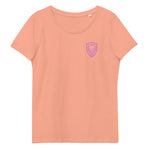 Neon Reindeer Women's Fitted Eco t-paita