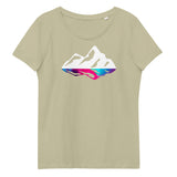 Aurora Mountains Women's Eco t-paita